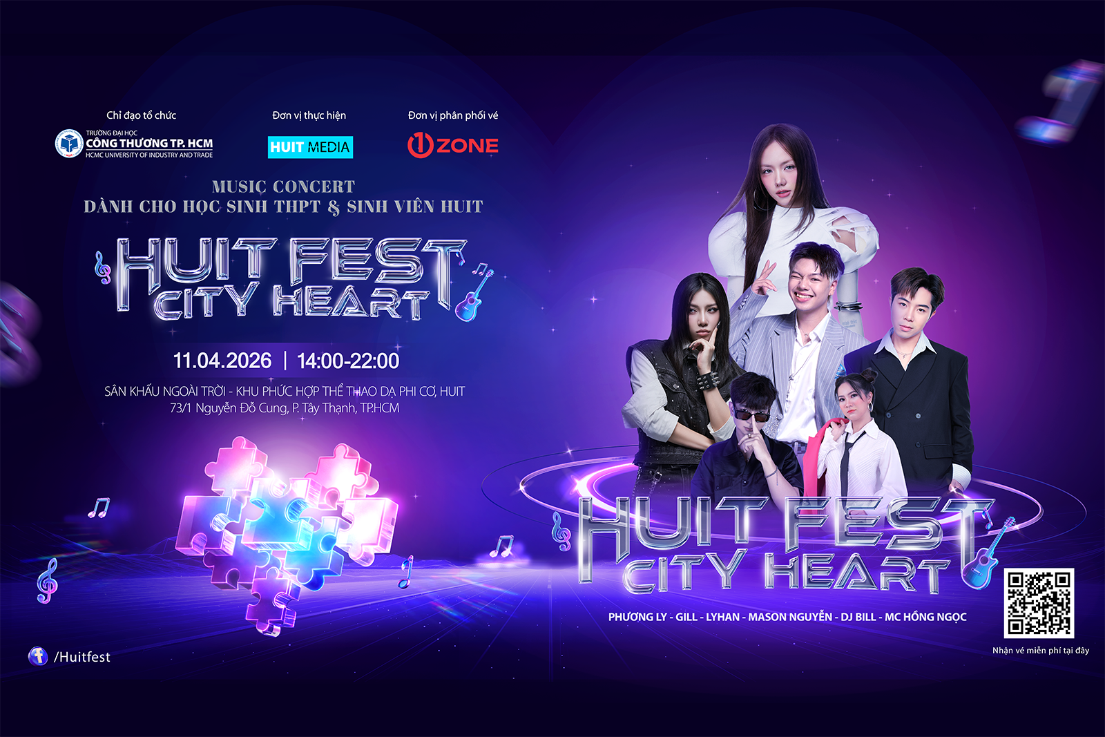 HUIT FEST 2026: A Festival for High School Students and HUIT Students – Music Concert